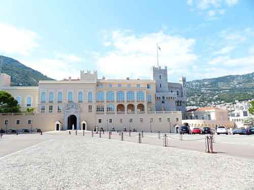 Detalle del Palacio del Príncipe de Mónaco